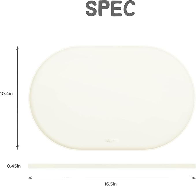 Dog Food Mat - Waterproof Dog Bowl Mat, Silicone Pet Mat - Image 8