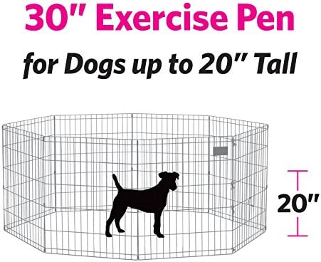 New World by MidWest Homes for Pets 30-Inch Exercise Pen, for Indoor and - Image 4