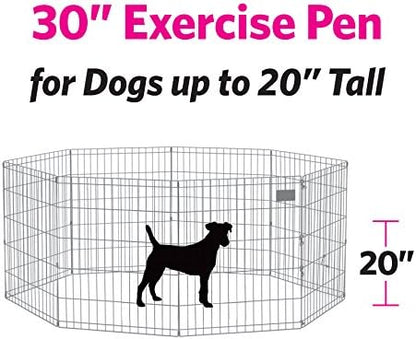 New World by MidWest Homes for Pets 30-Inch Exercise Pen, for Indoor and - Image 4
