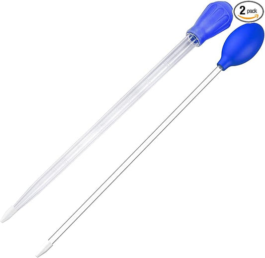 17.7inch Aquarium Siphon/Fish Feeder/Tank Cleaner/Coral Feeding Tube/Water by Gostur