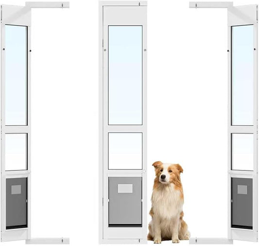 Dog Door for Sliding Glass Door by GiveYourPetASafeHome%EF%BC%81