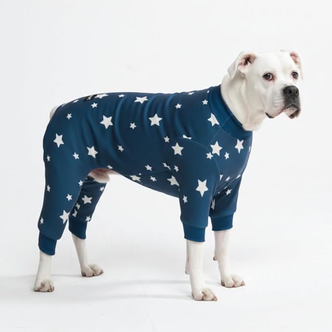 Spark Paws Dog Pajama, Dog Recovery Suit Male, Ultra-Soft and 4-Way Stretch by SparkPaws