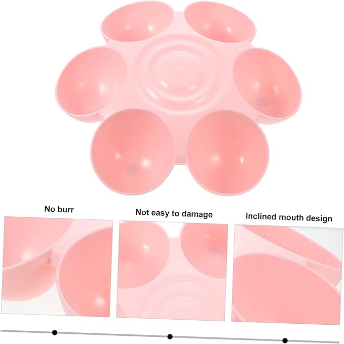 Decorative Flower-Shaped Cat Dog Feeding Bowl Multi-Functional Pet Food and - Image 8
