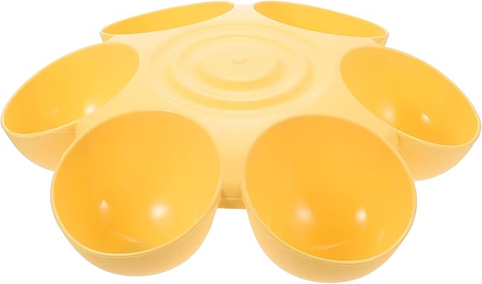 Decorative Multi-Compartment Pet Food Bowl Plastic Dog Treats Dispenser by Unknown