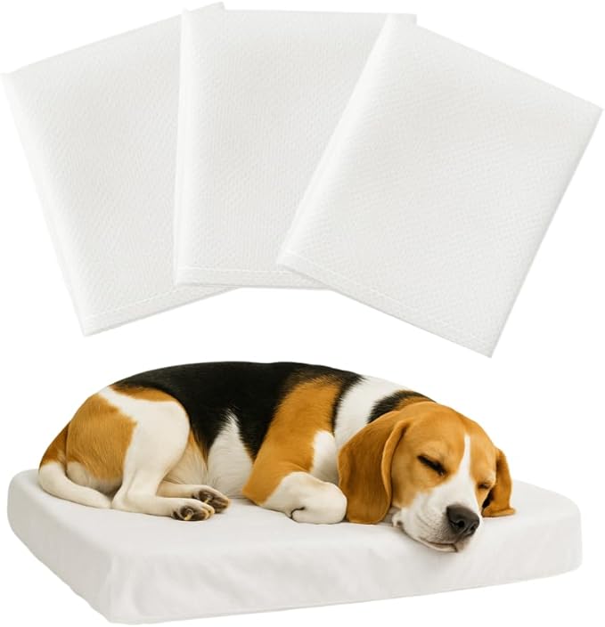 Tailbop Disposable Pet Bed Covers, Fits All Dog and Cat Beds or Mats, Waterproof by Tailbop