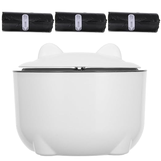 PRETYZOOM Sealed Cat Litter Waste Container by PRETYZOOM
