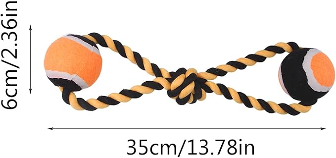 Puppy Chew Toys, Soft Durable Fabric Indestructible Interactive Dog Toy - Image 2