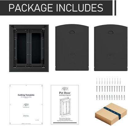 Aluminum French Large Dog Door, Heavy-Duty - Image 7