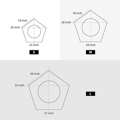 Pet Teepee Tent for Dogs & Cats Dog Bed - Image 6