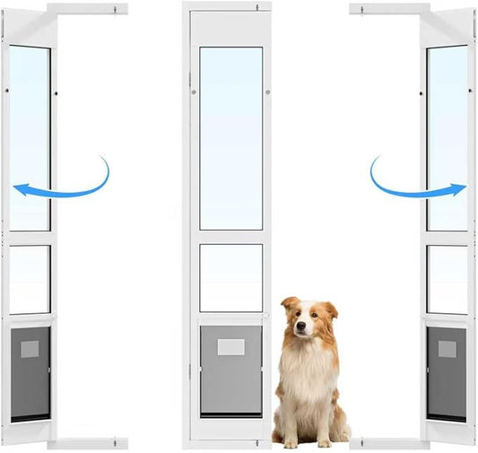 Dog Door for Sliding Glass Door by GiveYourPetASafeHome%EF%BC%81