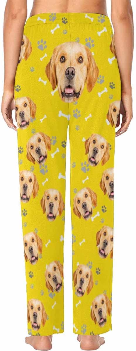 Personalized Pajama Pants for Women Custom Photo Face Printed Pajama Bottoms - Image 2