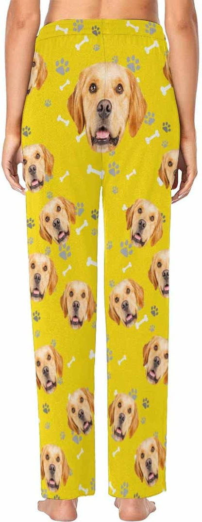 Personalized Pajama Pants for Women Custom Photo Face Printed Pajama Bottoms - Image 2