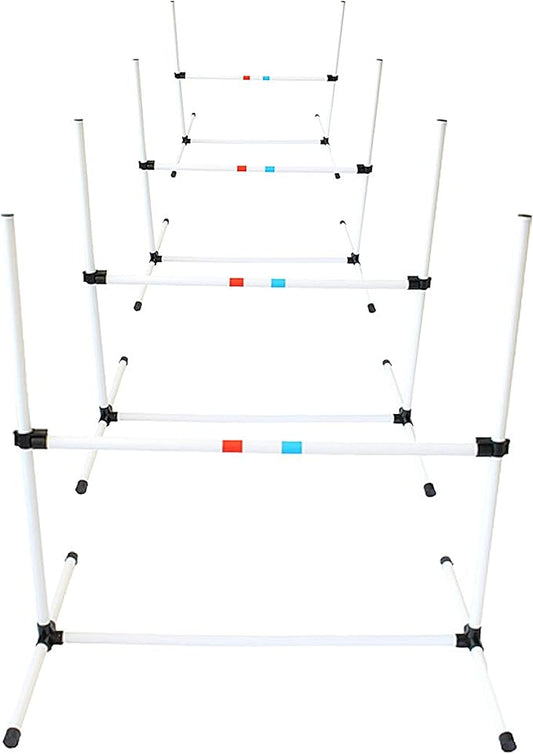 Midlee Dog Agility Bar Jumps- Set of 4 Jumps by MidleeDesigns
