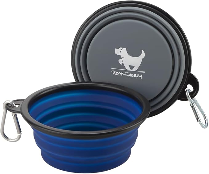 Collapsible Dog Bowls for Travel, BPA Free) by Rest-Eazzzy