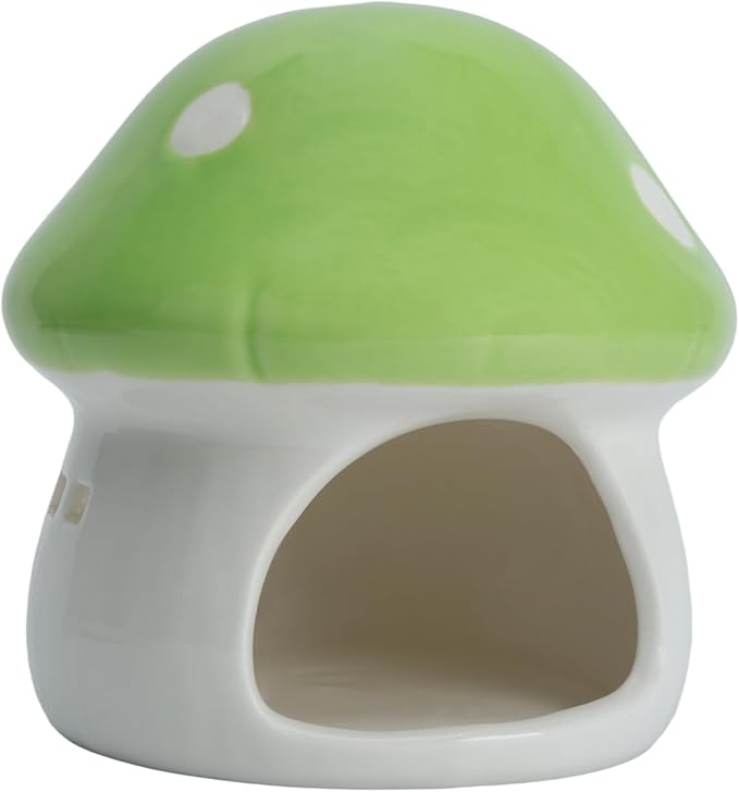 Cute Aquarium Mushroom House Betta Fish Tank Accessory Decor Mini Ceramic Fish - Image 8