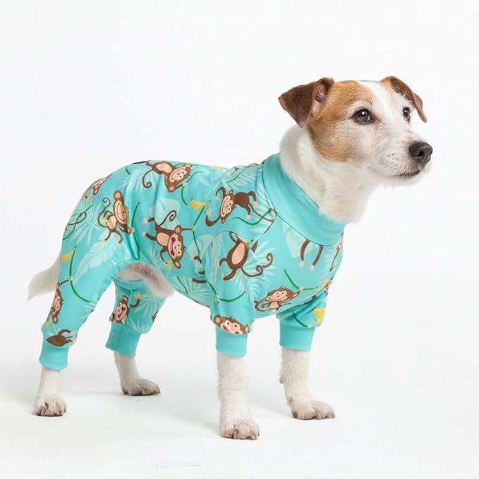 Spark Paws Dog Pajama, Dog Recovery Suit Male, Ultra-Soft and 4-Way Stretch by SparkPaws