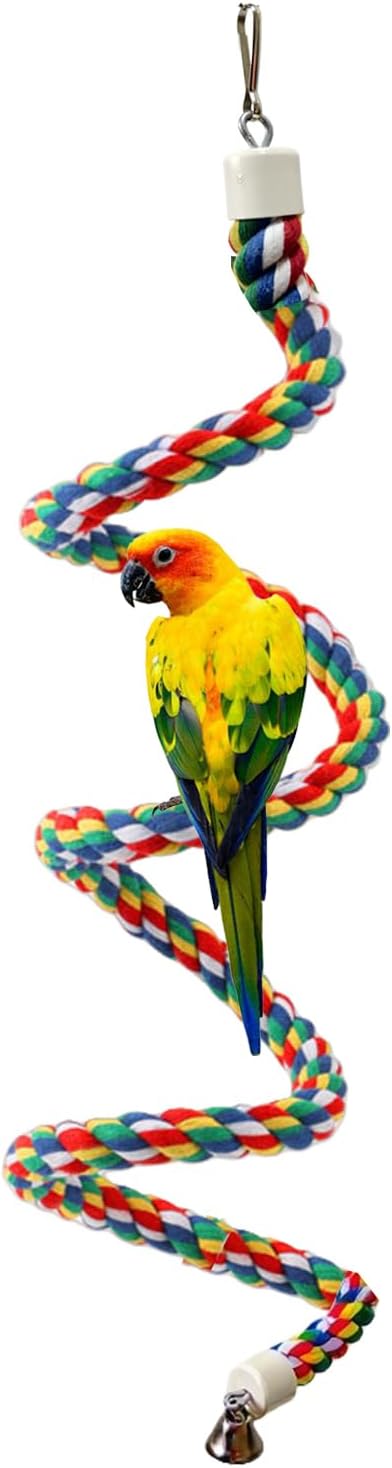 Bird Rope Perch & Birds Swing Set by Birdsfavoriteropeswing