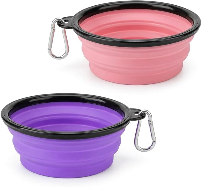 Collapsible Dog Bowls for Travel, BPA Free) - Image 10