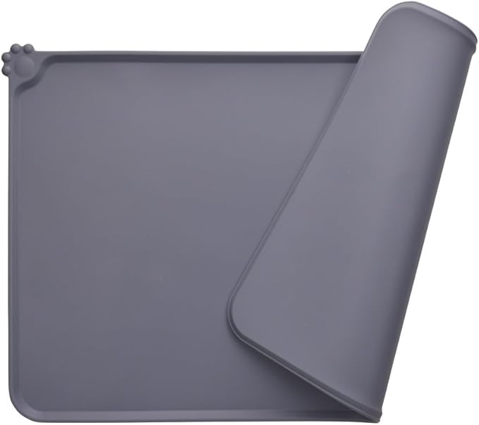 Guardians Silicone Dog Cat Bowl Mat, Non Slip Pet Feeding Mat, Waterproof by Guardians
