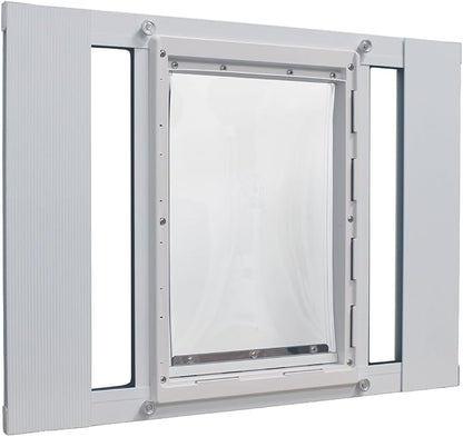 Ideal Pet Products Aluminum Sash Window Pet Door, Adjustable to Fit Window by IdealPetProducts