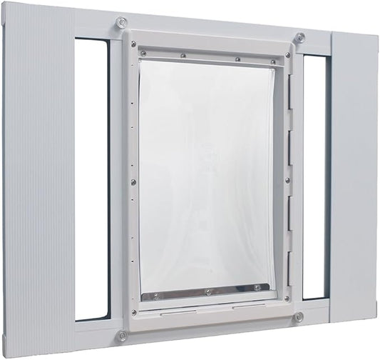 Ideal Pet Products Aluminum Sash Window Pet Door, Adjustable to Fit Window by IdealPetProducts