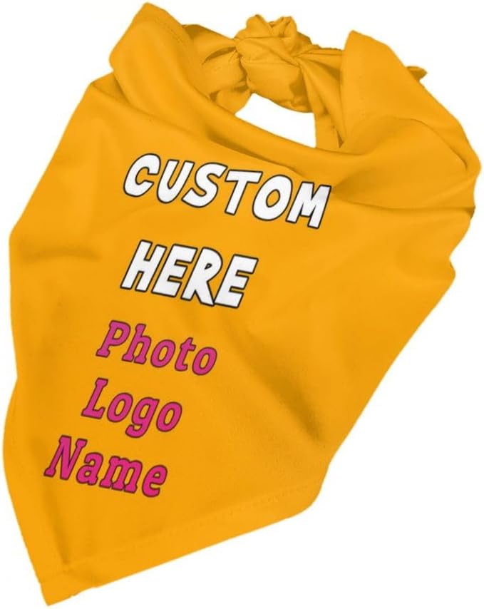Custom Pet Scarf Dog Bandana - Image 4