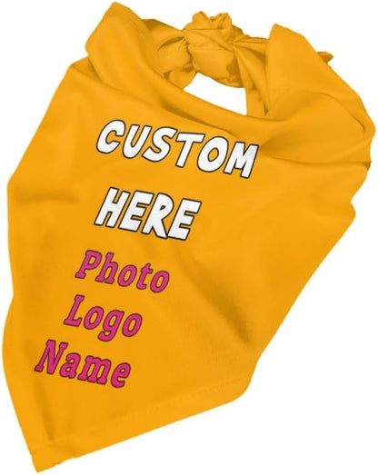 Custom Pet Scarf Dog Bandana - Image 4