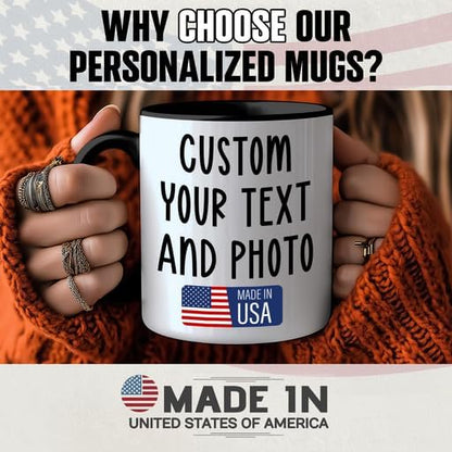 Personalized Coffee Mug with Photo – Custom Picture Mug, Design Your Own - Image 6