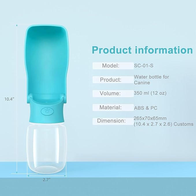 Portable Dog Small Animals Water Bottle - Image 5