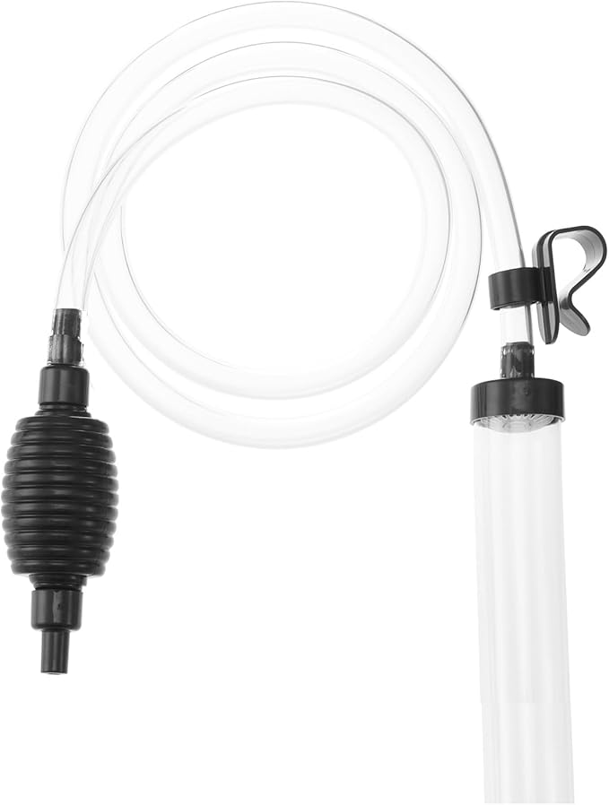 5ft Aquarium Siphon Vacuum Cleaner-Hand Siphon Pump Water Changer by Seltomer
