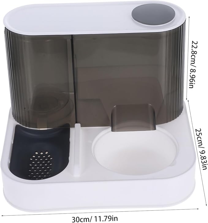 HANABASS Multi-pet Friendly Automatic Feeder Cat Dog Food Feeding Station - Image 2