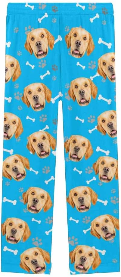 Personalized Pajama Pants for Women Custom Photo Face Printed Pajama Bottoms - Image 3