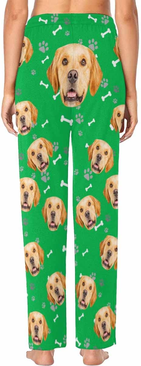 Personalized Pajama Pants for Women Custom Photo Face Printed Pajama Bottoms - Image 2
