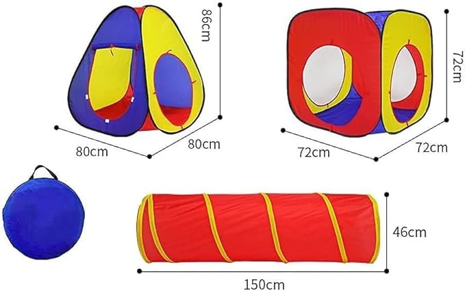 Tunnel and Pop Up Ball Pit Tent - Image 3