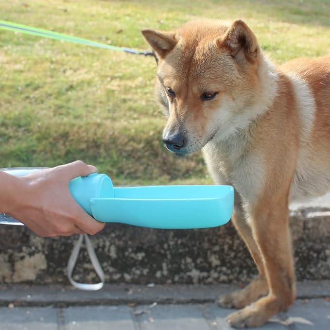 Foldable Dog Water Bottle, Leak-Proof Portable Water Dispenser - Image 2