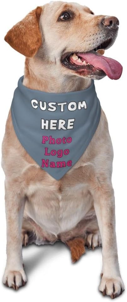 Custom Pet Scarf Dog Bandana by YURIOPF