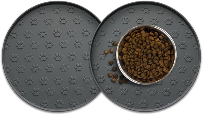 Pet Feeding Mats for Food and Water, Waterproof Anti-Slip Placemats for Dog Cat - Image 8
