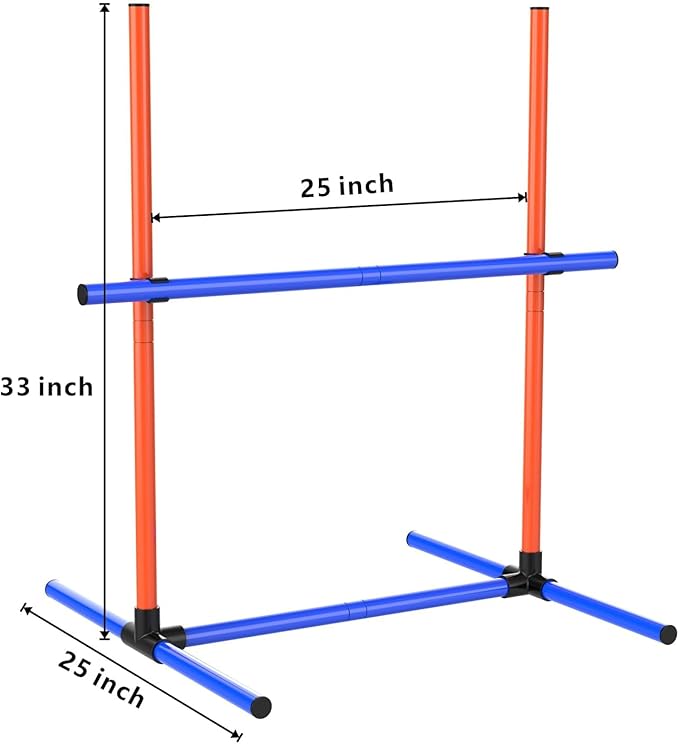Dog Agility Training Equipment Set, 6 Piece Course - Image 2