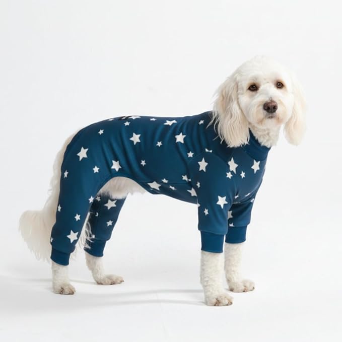 Spark Paws Dog Pajama, Dog Recovery Suit Male, Ultra-Soft and 4-Way Stretch by SparkPaws