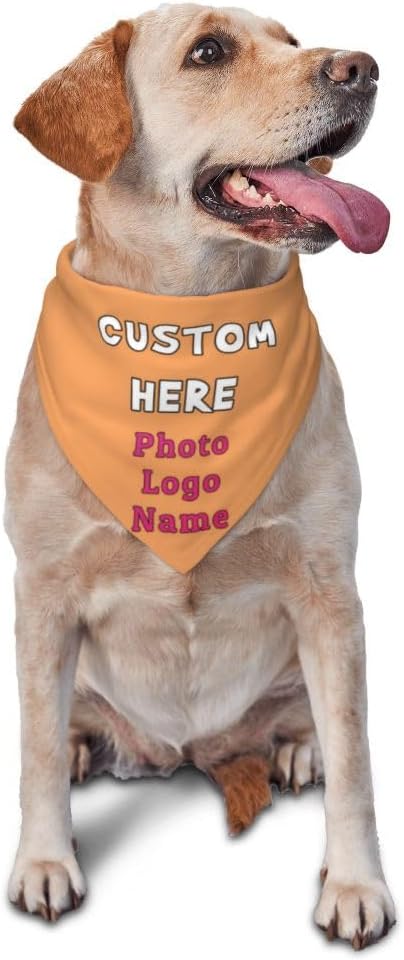 Custom Pet Scarf Dog Bandana by YURIOPF