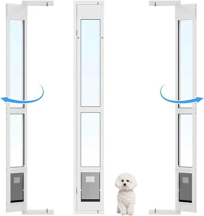 Dog Door for Sliding Glass Door by GiveYourPetASafeHome%EF%BC%81