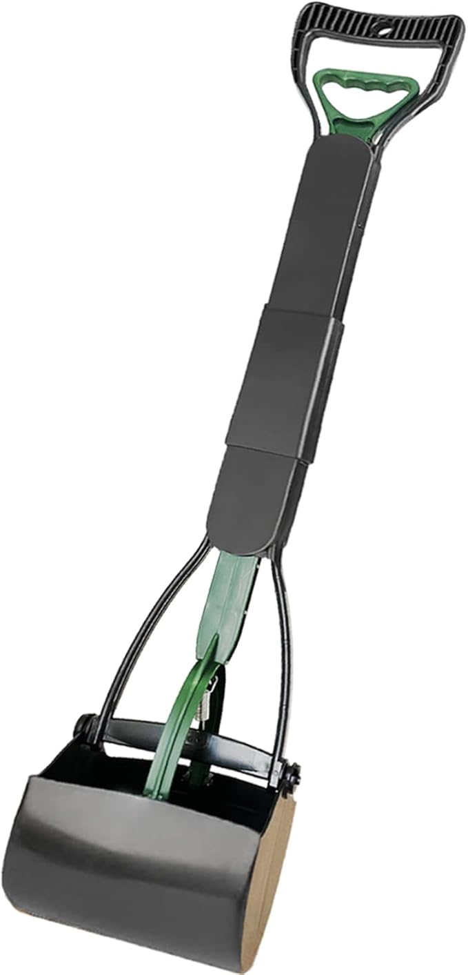 ienjoyed Dog Pooper Scooper for Large Medium & Small Dogs Heavy Duty, Long by ienjoyed