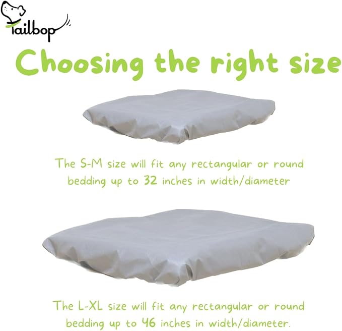 Tailbop Disposable Pet Bed Covers, Fits All Dog and Cat Beds or Mats, Waterproof - Image 6