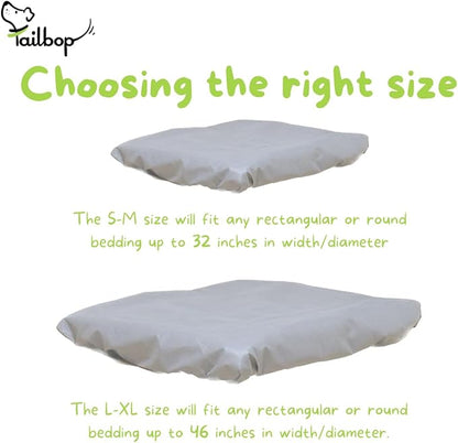 Tailbop Disposable Pet Bed Covers, Fits All Dog and Cat Beds or Mats, Waterproof - Image 6