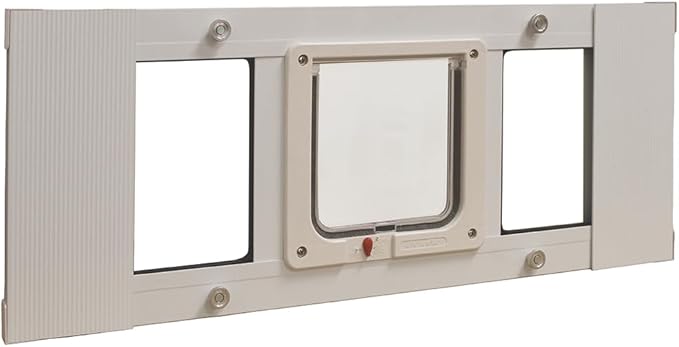 Ideal Pet Products Aluminum Sash Window Pet Door, Adjustable to Fit Window by IdealPetProducts