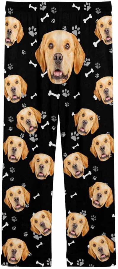 Personalized Pajama Pants for Women Custom Photo Face Printed Pajama Bottoms - Image 4