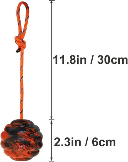 K9 Training Ball with Rope Exercise and Reward Toy - Image 4