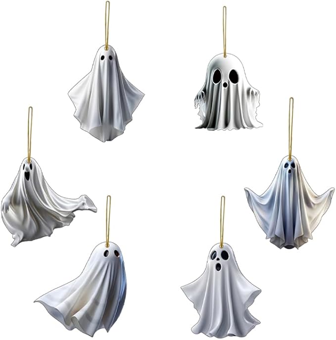 6 Pcs Halloween Hanging Ornaments by BHOOKA