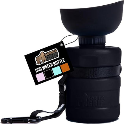 GORILLA GRIP Dog Water Bottle, Portable Water Bowl Dispenser by Unknown