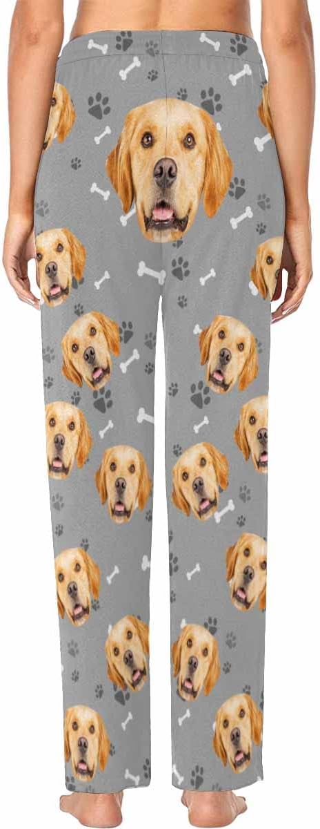 Personalized Pajama Pants for Women Custom Photo Face Printed Pajama Bottoms - Image 2